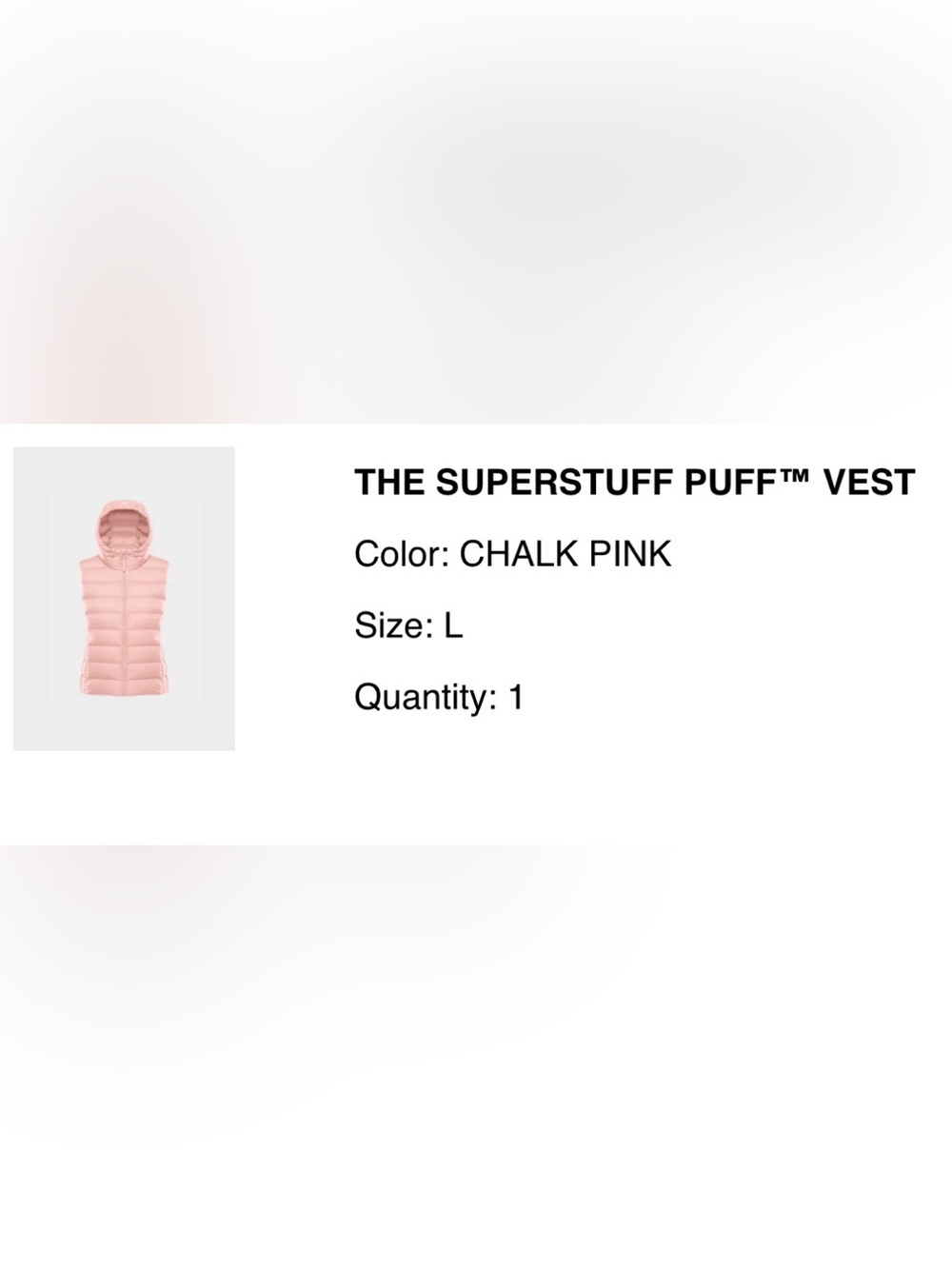 Aritzia The Superstuff Puff™ Vest - Chalk Pink